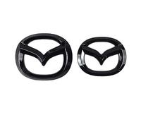 DLXYZML Car Emblem Stickers for Mazda CX-60 2022-2024,Alloy Car Styling Emblem Selfadhesive Sticker Sign Car Decal Logo Replacement Badge Decoration Accessories,Black