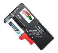 Dlyfull Magnetic Battery Tester Universal Battery Checker for AA AAA C D 9V 1.5V Button Cell Batteries, Requires No Battery to Operate