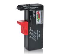 Dlyfull Universal Battery Tester, Battery Checker for AAA AA C D 9V and 1.5V Button Cell Batteries, No Batteries Required