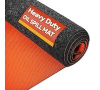 DLYYPLUS 36" x 59" Heavy Duty Oil Spill Mat, Upgraded Garage Floor Mat Under Car, 1/4" Waterproof Rubber Bottom Premium Absorbent Oil Pad, Washable, Reusable Oil Drip Leak Absorbent Pad