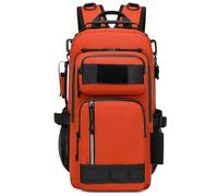 DLZFUDTY Fishing Bag,Fishing Backpack Fishing Bag with Rod Holder Outdoor Travel Hiking Camping Shoulder Backpack Daypack Gifts for Men Women