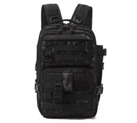 DLZFUDTY Fishing Bag,Fishing Backpack Fishing Tackle Backpack with Rod Holders, Waterproof, Large Capacity, Bags, Lures Gear, Shoulder Strap(Black cp)