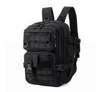 DLZFUDTY Fishing Bag,Fishing Backpack Fishing Tackle Backpack with Rod Holders, Waterproof, Large Capacity, Bags, Lures Gear, Shoulder Strap(Black)