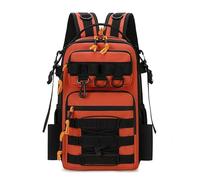 DLZFUDTY Fishing Bag,Fishing Backpack Outdoor Fishing Bag Climbing Camping Backpack with Rod Holder Large Capacity Multifunctional Pack(B-5)