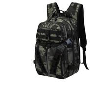 DLZFUDTY Fishing Bag,Fishing Backpack Waterproof Fishing Backpack with Rod Holder Multipurpose Tackle Storage Bag Oxford Cloth Outdoor for Angling(Camouflaged-B)