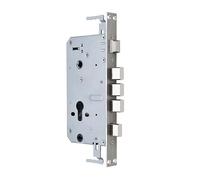 DLZFUDTY Mortice Lock,Door Lock Case deadlock door lock m Metal Stainless Steel Electronic Lock 240X24MM Square Bolt And Cylindrical Bolt(24X240mm)