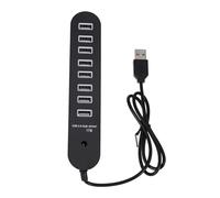 Dm-hb70 8-port USB 2.0 Hub Black Plastic Fast Data Transfer