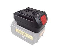 DM18BSL Battery Adapter for Bosch 18V Cordless Tool,compatible for Dewalt DCB184 DCB182 DCB181 DCB183 & for Milwakee M18 Lithium-Ion battery To for Bosch 18V gba battery