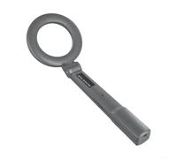 DM3004A Handheld Metal Detector with 180° Foldable Probe, High Sensitivity Security Scanner for Airport, School and Event Inspection, LED Alarm and Audio Beep(with for battery)