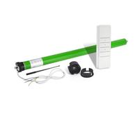 DM45R-50N/12 Roller Shutter Motor for Motorised Roller Shutters, Retractable Awnings, 230V Wired Roller Shutter Motor, Built-in Receiver and Mechanical Limit