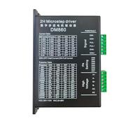 DM860 stepper motor driver controller micro step motor brushless motor shell for 57 86 stepper motor Nema23 Nema34