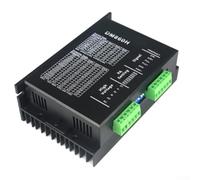 DM860H Stepper Motor Drive Module with Fan, Digital Stepper Motor Controller for Nema 34, 24V-110V DC Input, Adjustable Current 2A-7.2A, 0-200kHz Pulse Control(B)