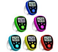 DMAIS Finger Tally Counter - Digital Tasbeeh Counter | Reusable Hand Tally Counter | Useful Function Counter Tasbeeh | Battery Operated Stock Counter for Home Outdoor Travel Tasbeeh