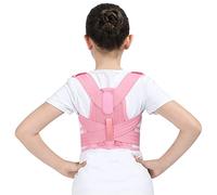 dmartN Back Posture Corrector For Children Orthopedic Corset Shoulder Lumbar Spine Decompression Waist Support Correction Kids Teens Upper Back Straightener Belt (Pink S)