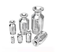DMBAOD （3/8，1/2,1/4,1,2） 316L stainless steel large flow rate SMP wide angle solid cone spray nozzle Desulfurization tower anti-blocking dust removal nozzle 1-1/2 nozzle 1pc