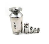 DMBAOD 316L stainless steel SMP nozzle, large flow solid cone diameter nozzle desulfurization tower anti-blocking dust removal nozzle column（3/8，1/2,1/4,1,2） 3/8 nozzle 1pc
