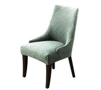 DMBAOD Chair Covers, 2/4/6 Pieces Spandex Chair Covers, Universal Protective Stretch Chair Covers, Suitable for Parties, Banquets, Wedding Events, Hotels 2pc bean green