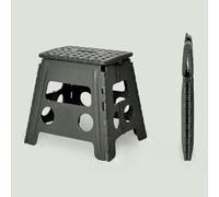 DMBAOD Folding Step Stool,Foot Stool for Adults and Kids Holds Up to 330 lbs,Lightweight Plastic Foldable Step Stool for Bathroom,Bedroom, Kitchen green XL