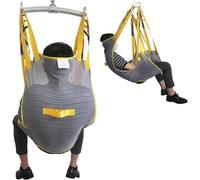 DMBBSAPBSH Patient Lift Sling, Toileting Hoist Sling, Universal Mesh Bath Patient Lifting Hoist Sling Divided Leg Shower Sling For Hospitals Homes And Nursing Homes