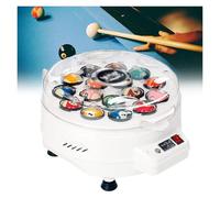 DMBBSAPBSH Pool Ball Polisher, Billiard Polishing Machine, 2 In 1 Cleaning Machine, Maintenance And Polishing Balls(16 Balls)