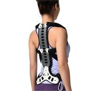 DMBBSAPBSH Posture Corrector for Men and Women, Adjustable Back Brace,Straightener Metal Thoracic Spinal Brace Support Recover Postural Extension Vest(Medium)