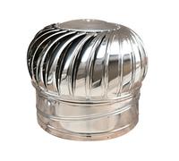DMBBSAPBSH Rotating Chimney Cowl Cap, Chimney Spinner Cowl, Swivel Chimney Cowl Cap,304 Stainless Steel(200mm)