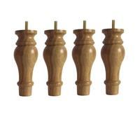 DMBBSAPBSH Wooden Furniture Legs, Solid Wood Furniture Legs, Solid Wood Furniture Legs,Oak Sofa Legs, Coffee Table Legs,Bed Legs, Cabinet Feet Support Legs(7inch/18cm)