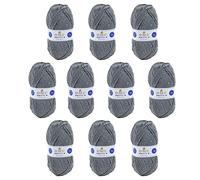 DMC - 10 balls - knitting yarn Knitty 4 - including explanations | comfortable to knit - very nice quality | 50 g ball - 140 m | 10 colours available