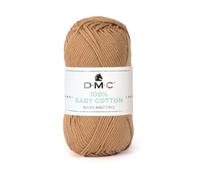 DMC - 100% Baby Cotton Knitting Yarn Designed for Baby Layers | Soft and pleasant to work with | 50g ball - 106 m | Available in 27 Colours