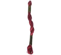DMC 115 5-498 Pearl Cotton Thread, Dark Red, Size 5
