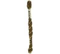 DMC 115 5-610 Pearl Cotton Thread, Dark Drab Brown, Size 5