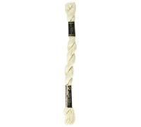DMC 115 5-712 Pearl Cotton Thread, Cream, Size 5