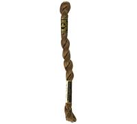 DMC 115 5-839 Pearl Cotton Thread, Dark Beige Brown, Size 5