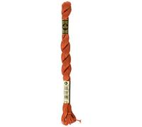 DMC 115 5-900 Pearl Cotton Thread, Dark Burnt Orange, Size 5