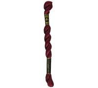 DMC 115 5-902 Pearl Cotton Thread, Very Dark Garnet, Size 5