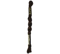 DMC 115 5-938 Pearl Cotton Thread, Ultra Dark Coffee Brown, Size 5