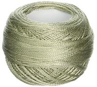 DMC Pearl Ball Size 12 141yd-Very Light Fern Green, Cotton