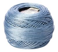 DMC 116 12-932 Pearl Cotton Thread Balls, Light Antique Blue, Size 12
