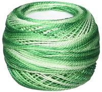 DMC 116 8-125 Pearl Cotton Thread Balls, Green, Size 8