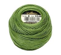 DMC 116 8-3346 Pearl Cotton Thread Balls, Hunter Green, Size 8