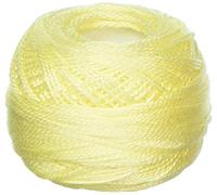 DMC 116 8-445 Pearl Cotton Thread Balls, Light Lemon, Size 8