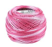 DMC 116 8-48 Pearl Cotton Thread Balls, Variegated Baby Pink, Size 8