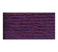 DMC 116 8-550 Pearl Cotton Thread Balls, Very Dark Violet, Size 8