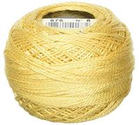 DMC Garn Pearl Cotton Thread Balls 116 (8-676) Size 8 - Light Old Gold, 87 yd