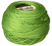 DMC 116 8-703 Pearl Cotton Thread Balls, Chartreuse, Size 8