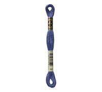DMC 117-161 Mouline Stranded Cotton Six Strand Embroidery Floss Thread, Grey Blue, 8.7-Yard