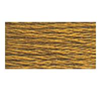 DMC 117-167 Mouline Stranded Cotton Six Strand Embroidery Floss Thread, Dark Yellow Beige, 8.7-Yard