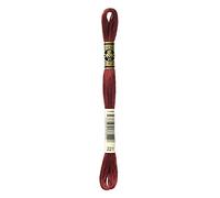 DMC 117-221 Six Strand Embroidery Cotton Floss, Dark Shell Pink, 8.7-Yard