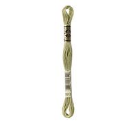 DMC 117-3013 Six Strand Embroidery Cotton Floss, Light Khaki Green, 8.7-Yard, Box of 12