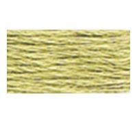 DMC 117-3013 Six Strand Embroidery Cotton Floss, Light Khaki Green, 8.7-Yard, Box of 12